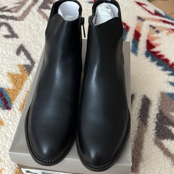 FRANCO SARTO leather Chelsea booties - Picture 3 of 6